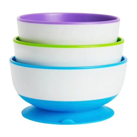 Munchkin Stay Put Suction Kommenset 3 Stuks