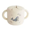 Mushie Snack Cup - Whales