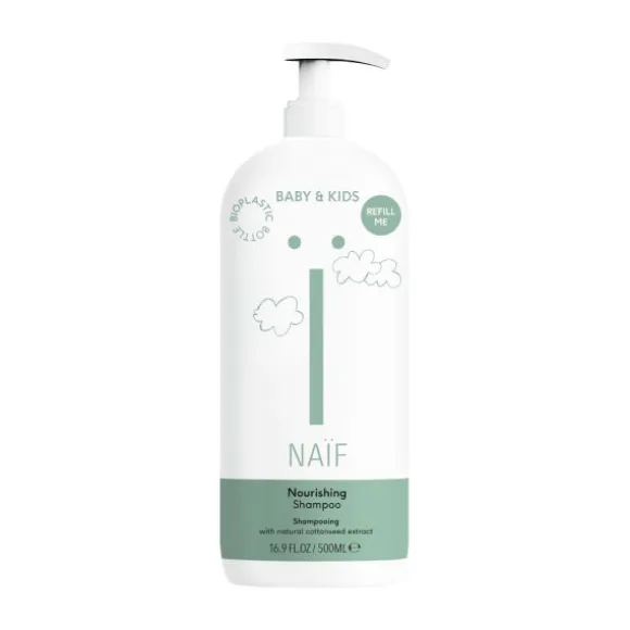 Naïf Voedende Shampoo Voor Baby & Kids 500 ml