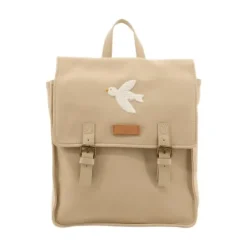 Nanami Bird Puffed Rugzak - Naturel