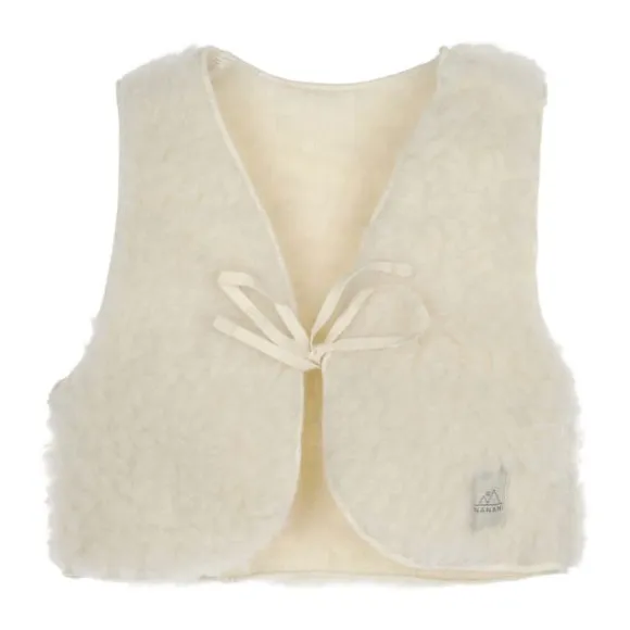 Nanami Bodywarmer - Mt. 50-56 - Wol - Off White