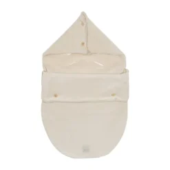 Nanami Rib Velvet Voetenzak - Naturel