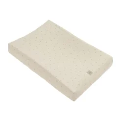 Nanami Waskussenhoes - Mousseline - Heart Beige/Earth