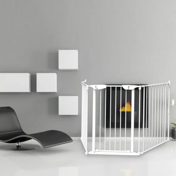 Noma Modular 3-Panelen Hek Wit
