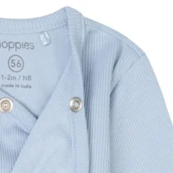 Noppies Narellan Lange Mouwen Romper - Blue Fog - Mt. 44