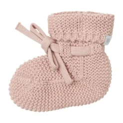 Noppies Nelson Slofjes Taupe Melange One Size