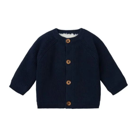 Noppies Nevers Knit Vestje - Black Iris - Mt. 56