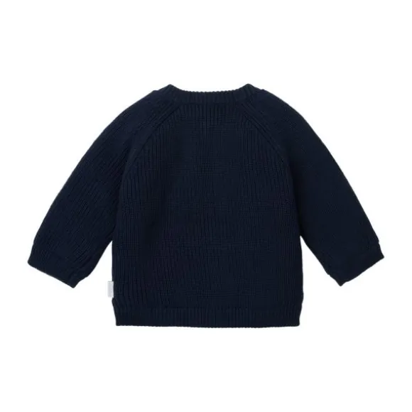 Noppies Nevers Knit Vestje - Black Iris - Mt. 56