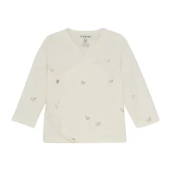 Noppies Nour Overslagshirt - Animals Pattern - Maat 44 - Offwhite