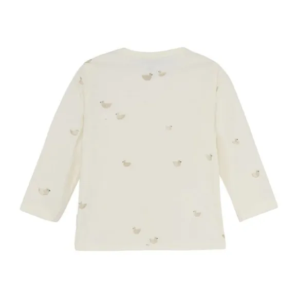 Noppies Nour Overslagshirt - Animals Pattern - Maat 44 - Offwhite