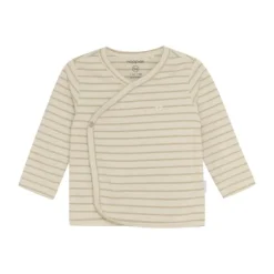 Noppies Nour Overslagshirt - Stripe - Maat 44 - Offwhite