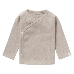 Noppies Rib Nanyuki Shirt Taupe Melange Mt. 50
