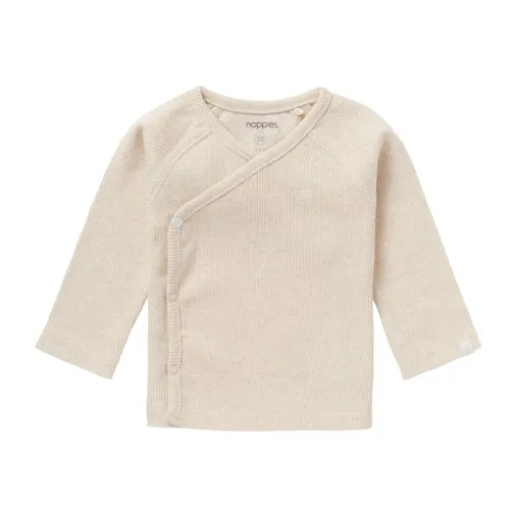 Noppies Rib Nanyuki Shirt Taupe Melange Mt. 50