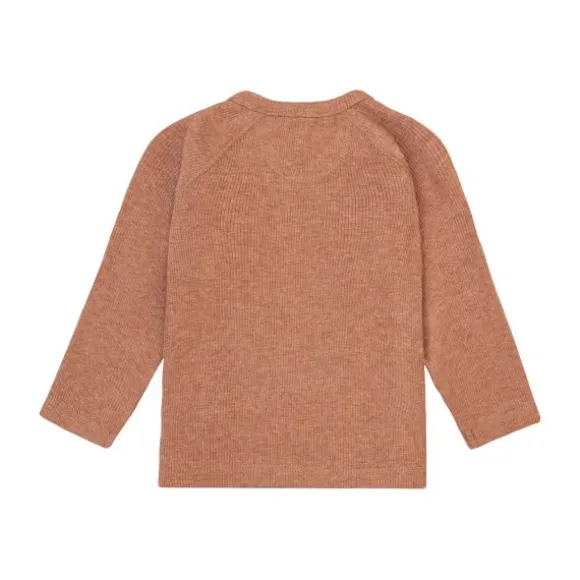Noppies Rib Nanyuki Shirt Taupe Melange Mt. 50