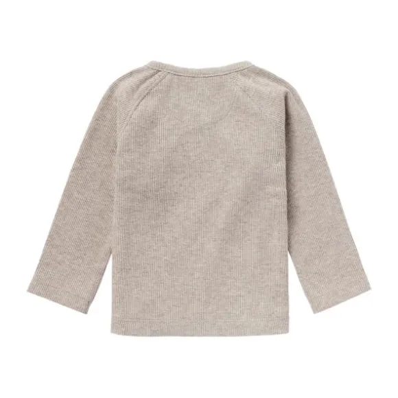 Noppies Rib Nanyuki Shirt Taupe Melange Mt. 50