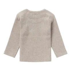 Noppies Rib Natal T-shirt Lange Mouwen Oatmeal Mt. 44