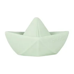 Oli & Carol Bad- en Bijtspeeltje Origami Boot - Mint
