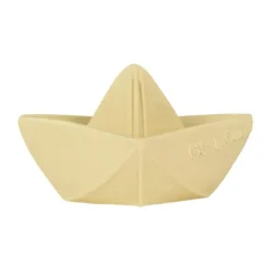 Oli & Carol Bad- en Bijtspeeltje Origami Boot - Mint