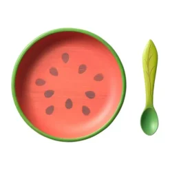 Oli & Carol Wally The Watermelon-Kale Bowl Set