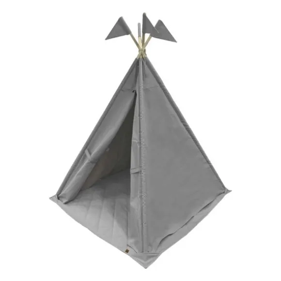 Overseas Canvas With Flags Tipi – Anthracite