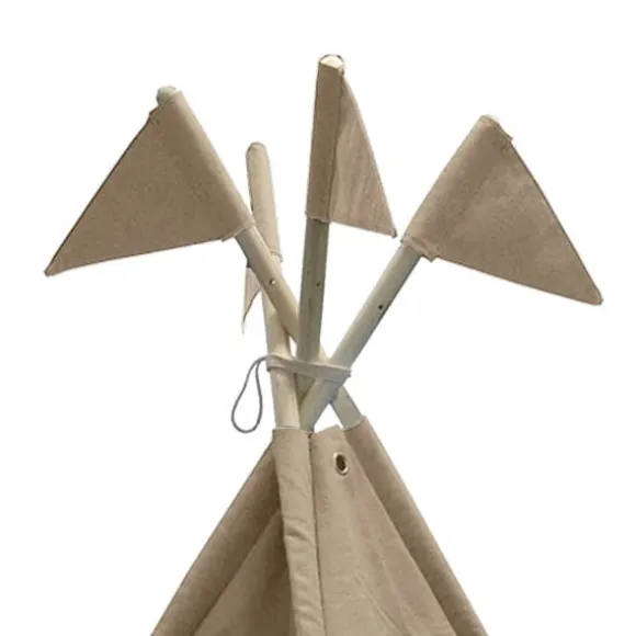 Overseas Canvas With Flags Tipi – Anthracite