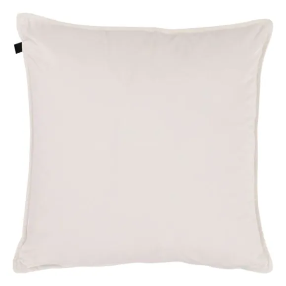 Overseas Middlestitch Kussen- 45 x 45 cm - Velours – Off White
