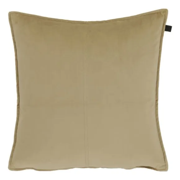 Overseas Middlestitch Kussen- 45 x 45 cm - Velours – Off White