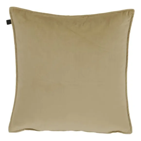 Overseas Middlestitch Kussen- 45 x 45 cm - Velours – Off White