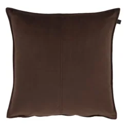 Overseas Middlestitch Kussen- 45 x 45 cm - Velours – Off White