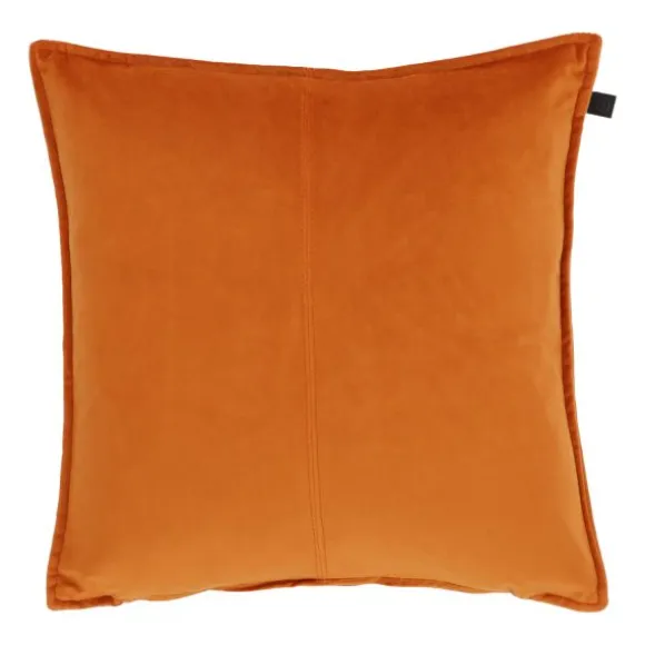 Overseas Middlestitch Kussen- 45 x 45 cm - Velours – Off White