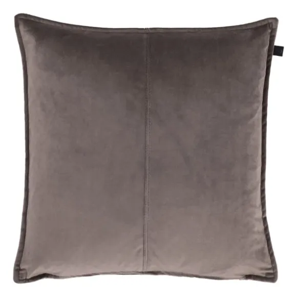 Overseas Middlestitch Kussen- 45 x 45 cm - Velours – Off White