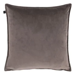 Overseas Middlestitch Kussen- 45 x 45 cm - Velours – Off White