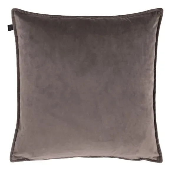 Overseas Middlestitch Kussen- 45 x 45 cm - Velours – Off White