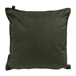 Overseas Middlestitch Velours Kussen Olive 45 x 45 cm