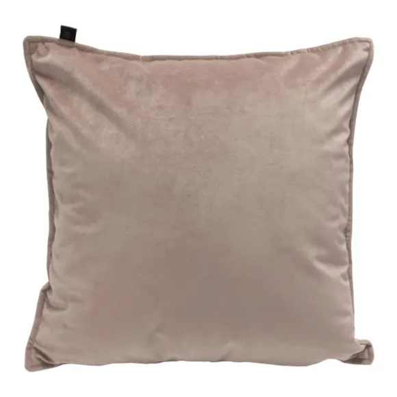 Overseas Middlestitch Velours Kussen Olive 45 x 45 cm