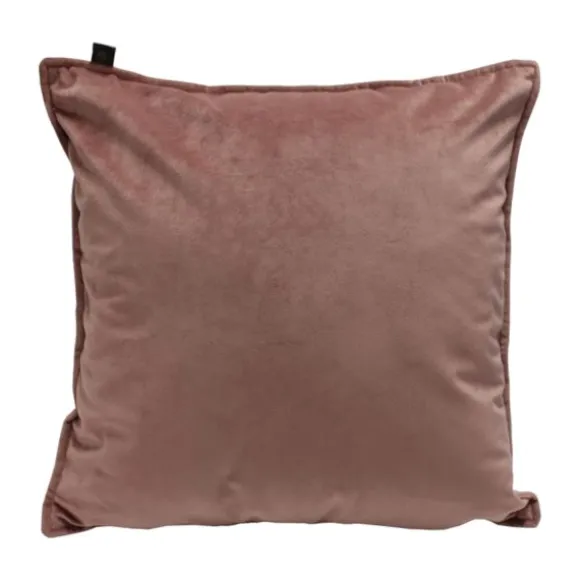 Overseas Middlestitch Velours Kussen Olive 45 x 45 cm