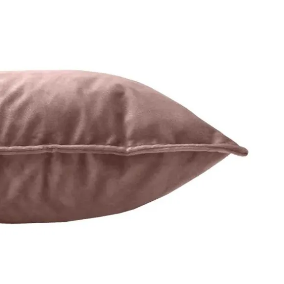 Overseas Middlestitch Velours Kussen Olive 45 x 45 cm