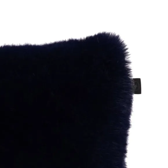 Overseas Rino Fur Kussen - 45 x 45 cm - Navy