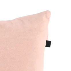 Overseas Velours Button Kussen - Rose Dust