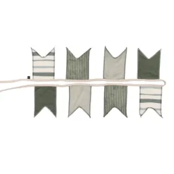Overseas Vlaggenlijn - Soft Green - 260 cm