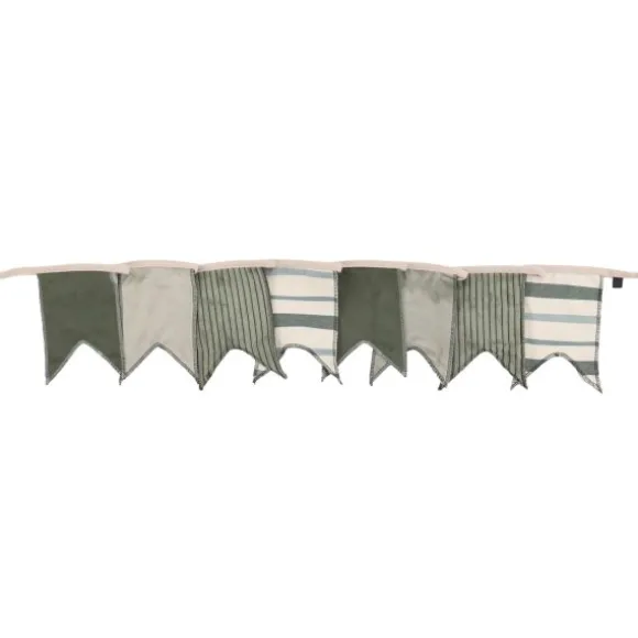 Overseas Vlaggenlijn - Soft Green - 260 cm