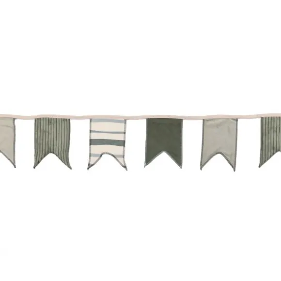 Overseas Vlaggenlijn - Soft Green - 260 cm