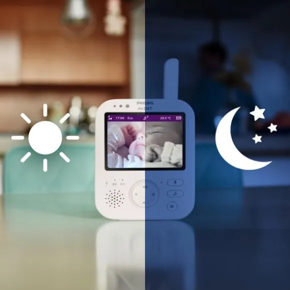 Philips Video Baby Monitor Advanced With Travel Bag - Pastel Green