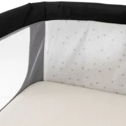 Puck Claire Co-Sleeper - Zwart / Goud