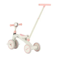 Puck 3-In-1 Driewieler - Wit/Bruin