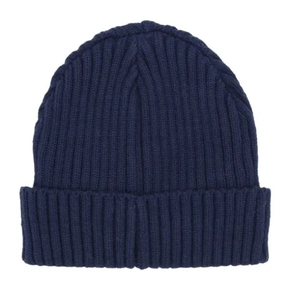 Puck Knit Muts - Navy