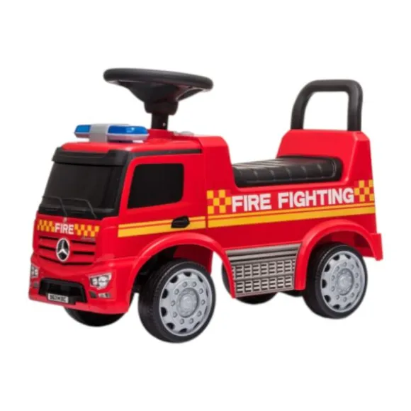 Puck Loopauto - Mercedes Brandweerauto - Rood