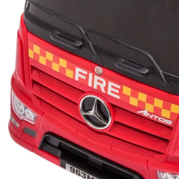 Puck Loopauto - Mercedes Brandweerauto - Rood