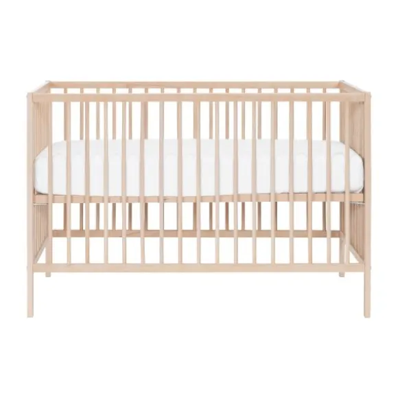 Puck Raw Babybed Beuken Natural 60 x 120 cm