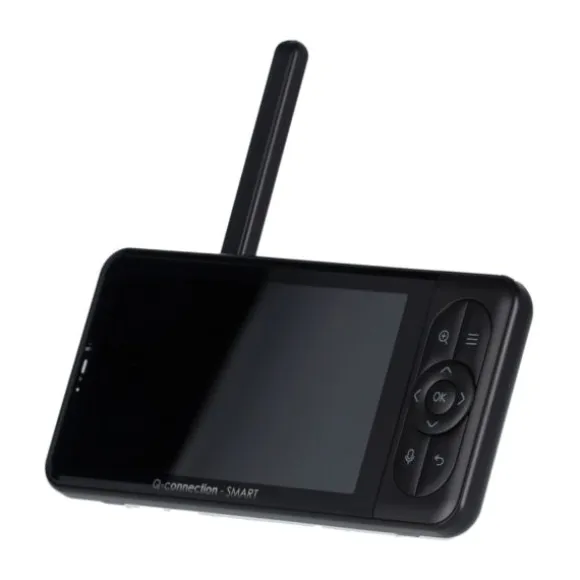 Qute Beeldbabyfoon Q-Connection Smart WIFI 2-IN-1 5HD - Zand